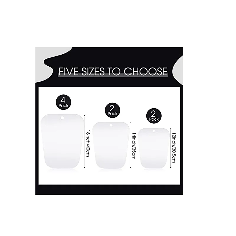 Bememo 8 Pieces Boot Shaper Form Inserts Tall Boot Support for Women and Men