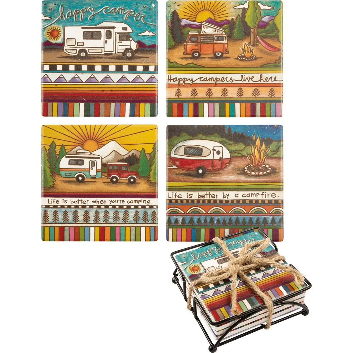CAMPER COASTER SET