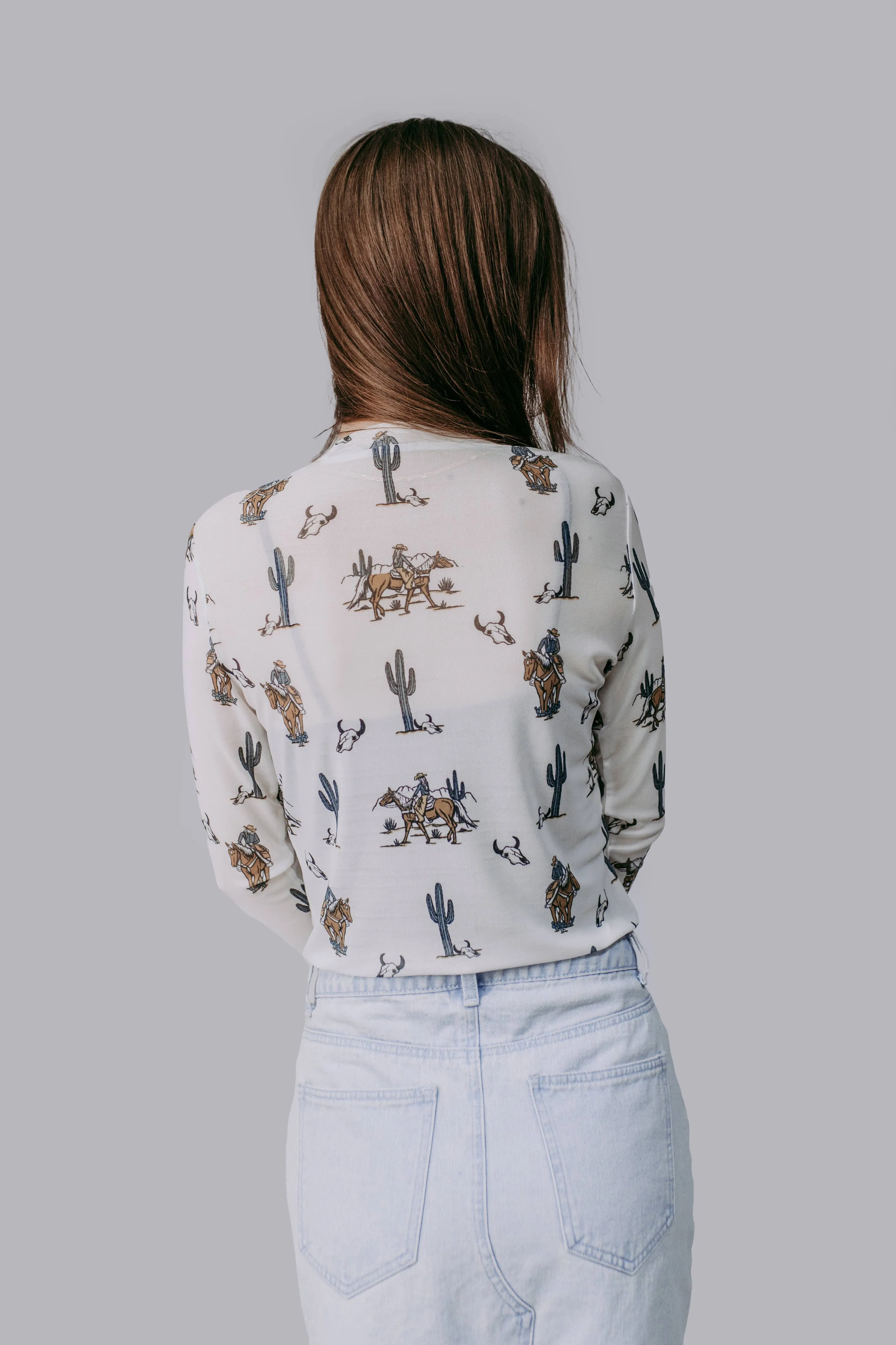 Desert Darlin' Mesh Top