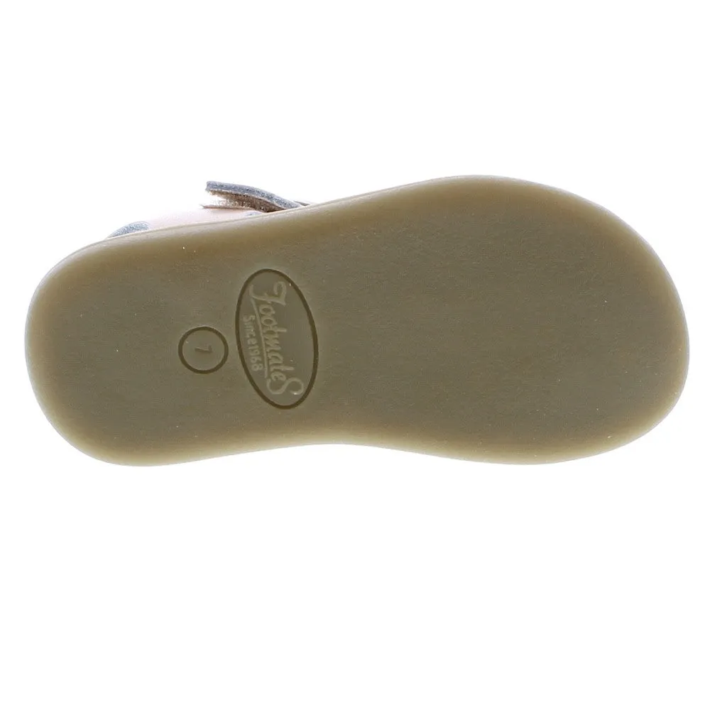 Footmates Girls Sustainable Sandals - Eco-Ariel Microfiber - Rose Gold
