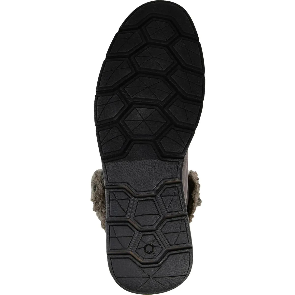 Journee Collection Womens Flurry Faux Leather Cold Weather Snow Boots